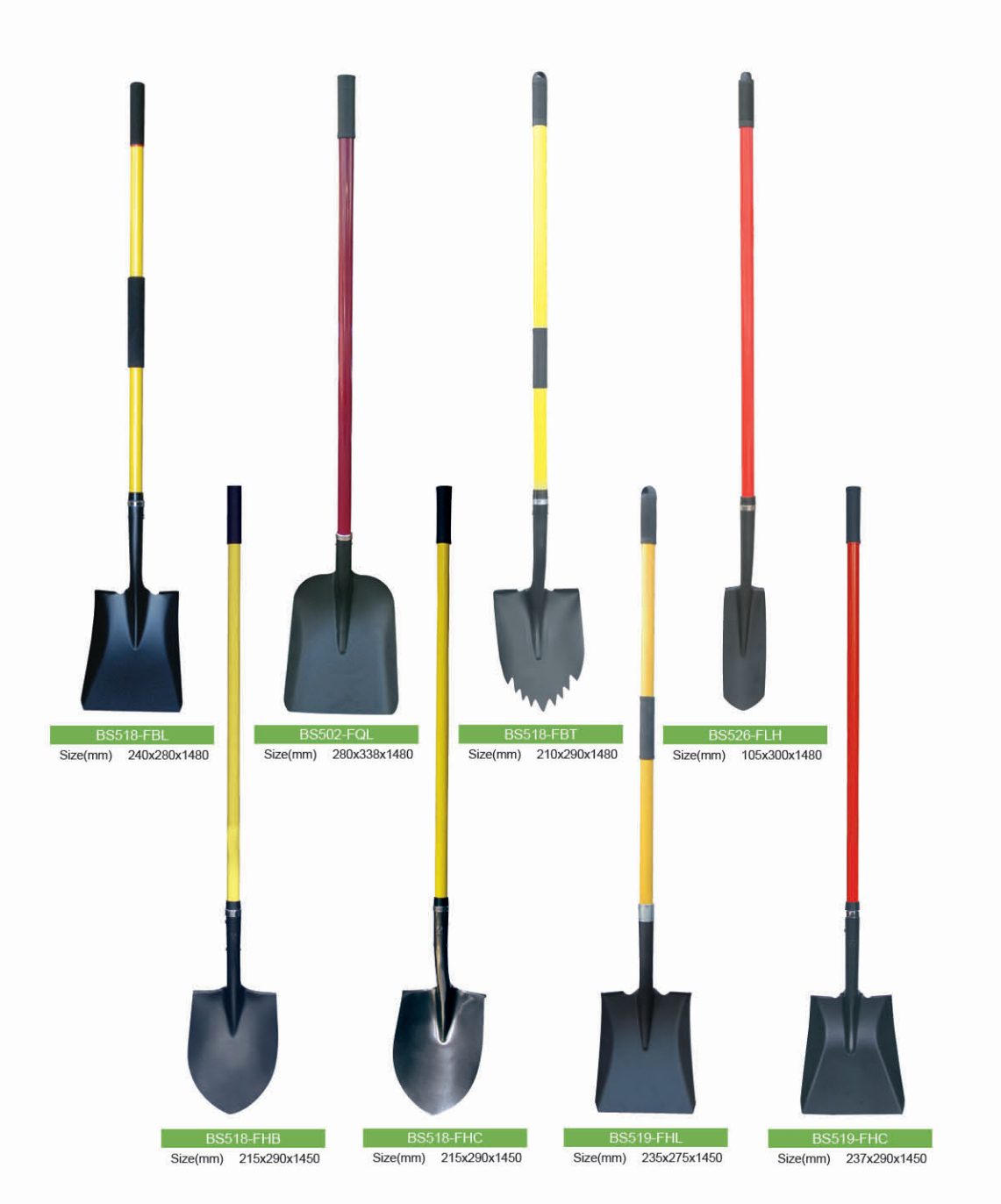 Premium Steel Long Handle Digging Shovel for Heavy Use - 图片 3