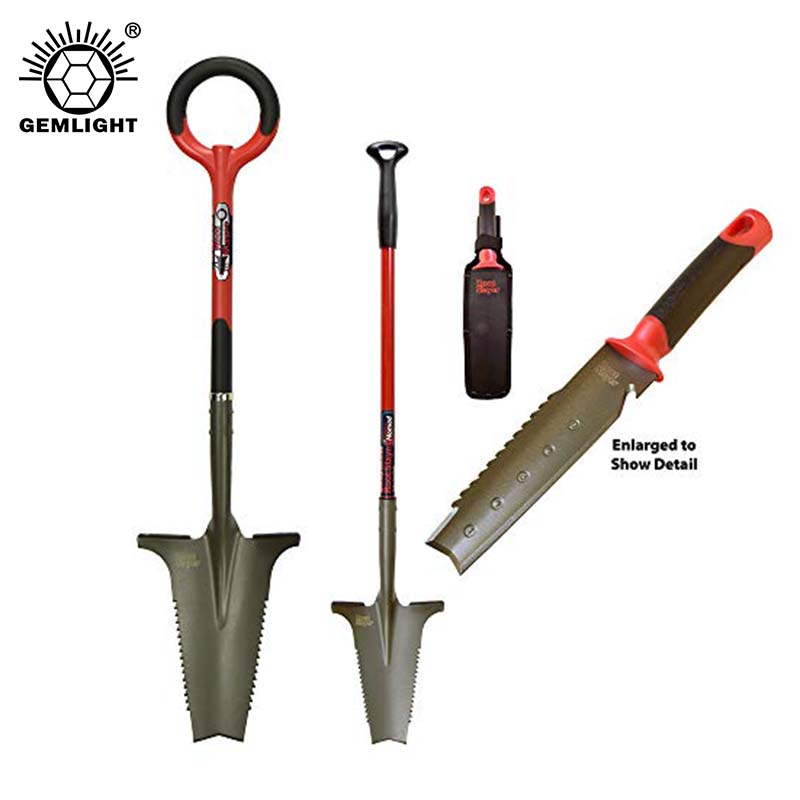 Root Slayer Spade Shovel for Easy Root Cutting Tasks