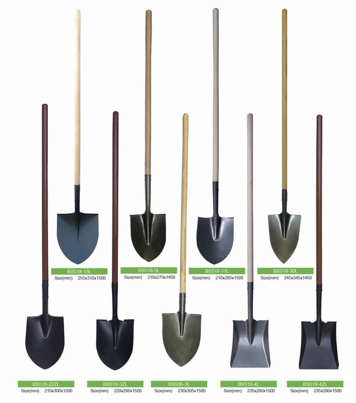 Premium Steel Long Handle Digging Shovel for Heavy Use - 图片 2