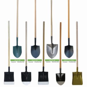 Premium Steel Long Handle Digging Shovel for Heavy Use