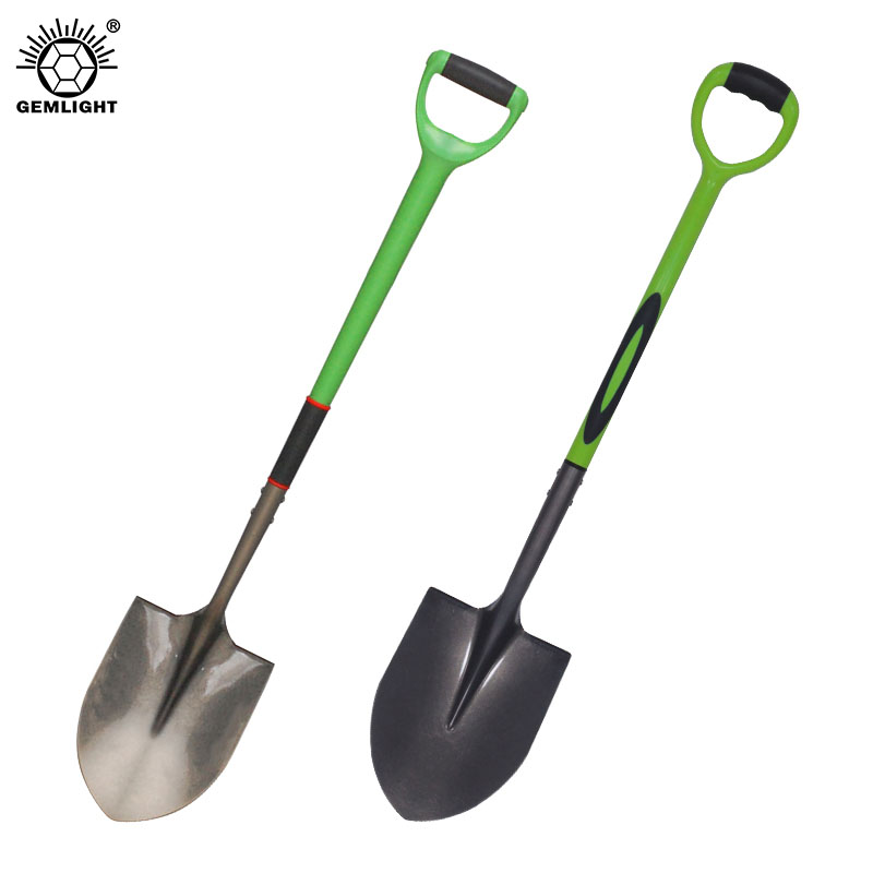 Strong Round Point Digging Shovel for African Farms