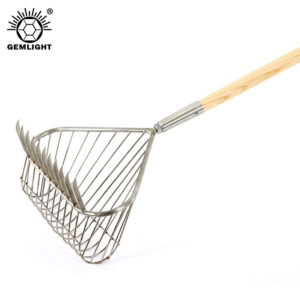 wholesale commercial stainless steel clam rakes with basket for sale